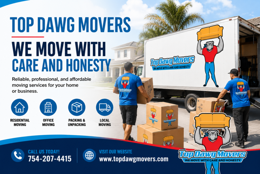 Top Dawg Movers Remains a Trusted Choice for Local Home and Office Relocations Top Dawg Movers Remains a Trusted Choice for Local Home and Office Relocations