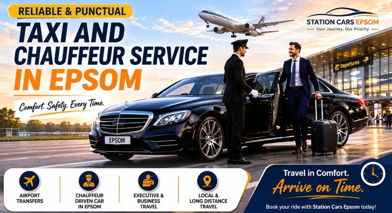 Station Cars Epsom Highlights Growth in Airport and Executive Travel Demand Station Cars Epsom Highlights Growth in Airport and Executive Travel Demand